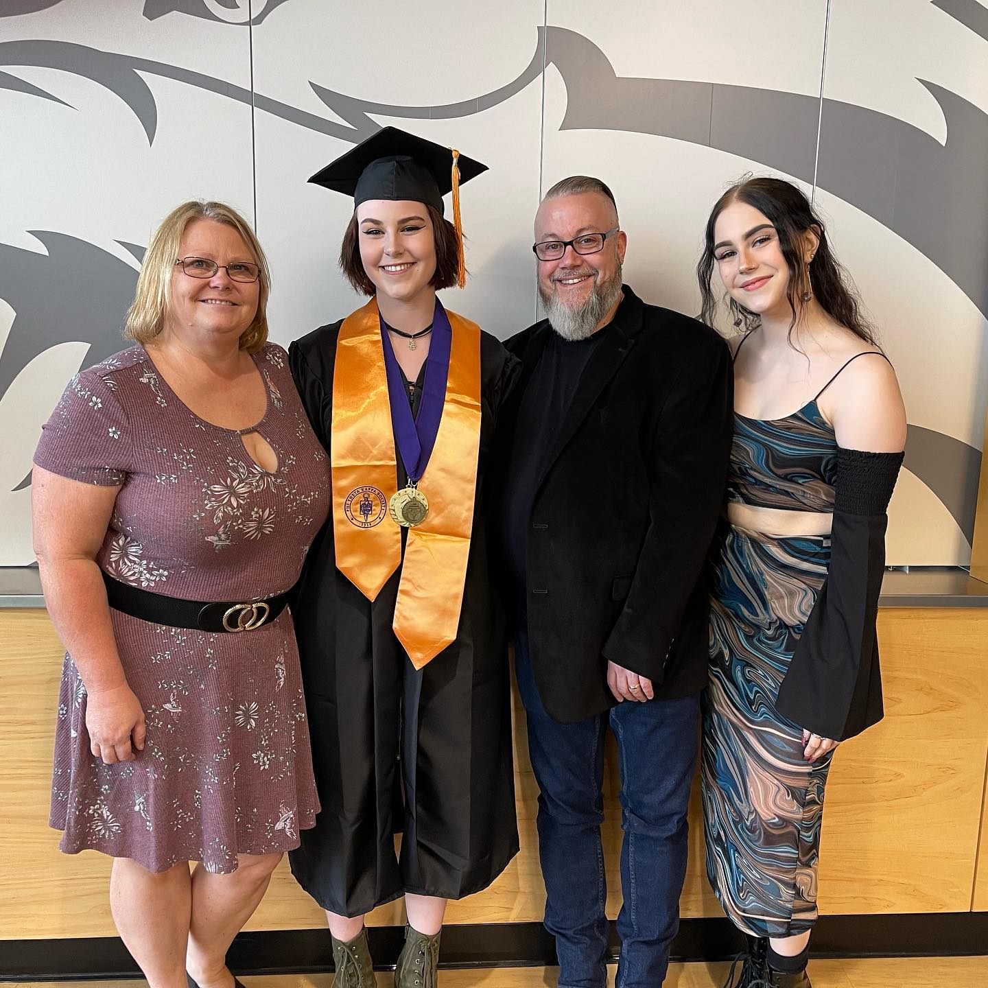 A huge congrats to my daughter Clarissa for graduating from JJC with high honors and obtaining her Associates. Onward to UIC. So proud of you Bear.